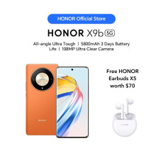 HONOR X9b 5G Smartphone - 20GB (12+8) 256GB 5800mAh 108MP Ultra Clear Camera (SG Warranty)