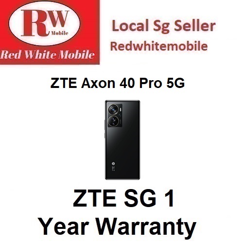 ZTE Axon 40 Pro 5G 12/256GB-ZTE SG 1 Year Warranty